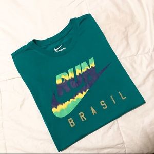 🎈SOLD🎈Nike Dri-Fit Run Brasil Tshirt